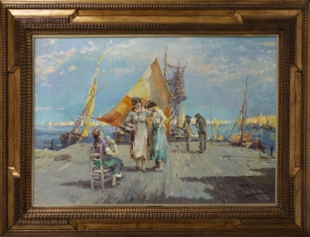 Giuseppe Solenghi — Massaie chioggiotte